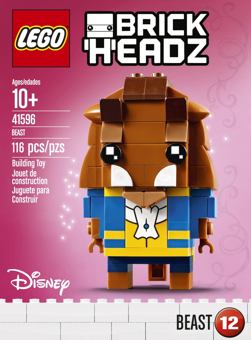 LEGO BrickHeadz Beast 41596 Building Kit