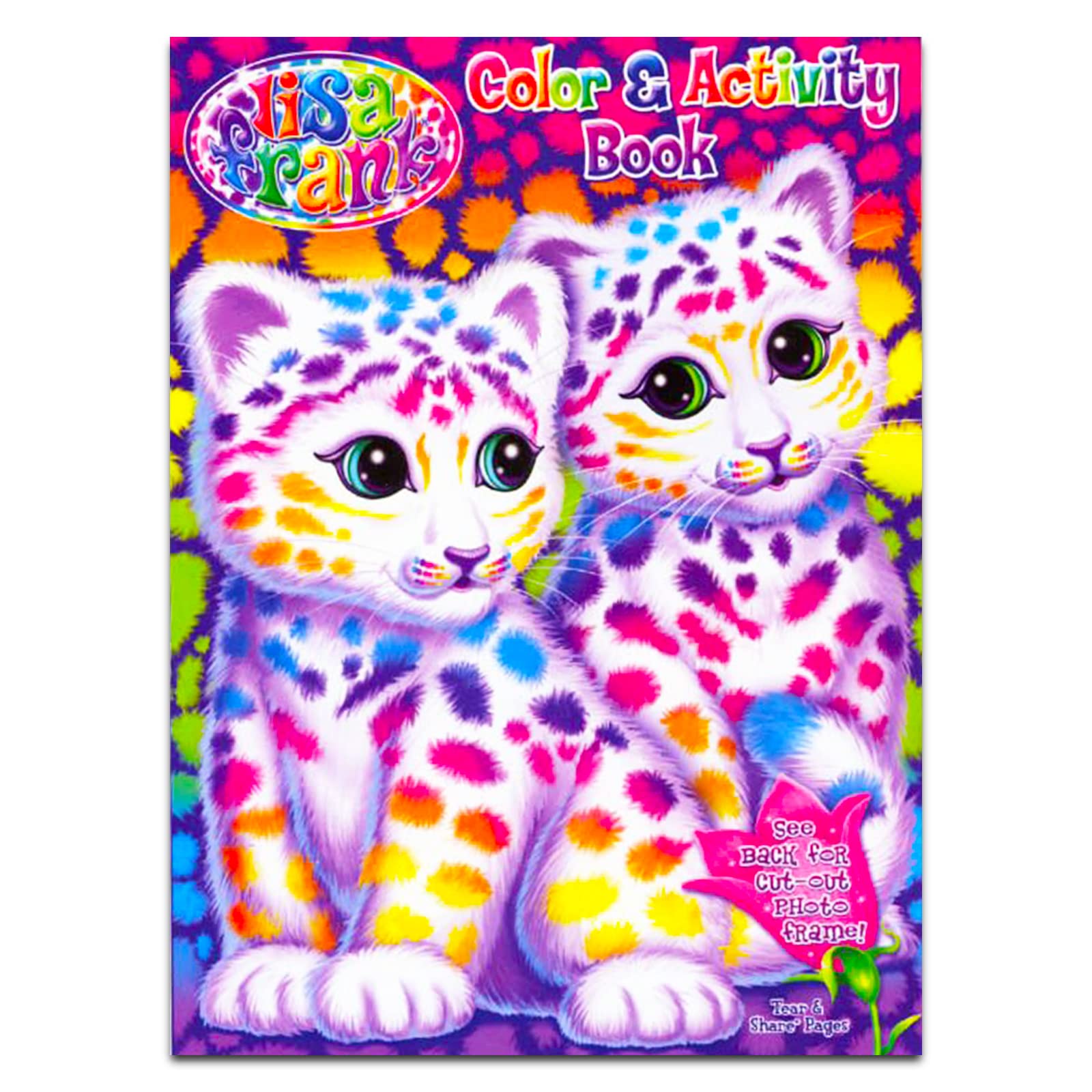 Bendon Inc. Lisa Frank Toys Activity Set - Ultimate Lisa Frank Party Pack with Lisa Frank Dolls, Games, Puzzles, Coloring Activities for Kids Adults