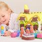 Pockets of Learning Goldilocks and The Three Bears Fabric Interactive Pretend Soft Play Activity Set