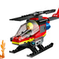 LEGO City Fire Rescue Helicopter Toy, Building Set with Firefighter Minifigure Pilot, Fun Gift or Pretend Play Toy for Boys, Girls and Kids Ages 5