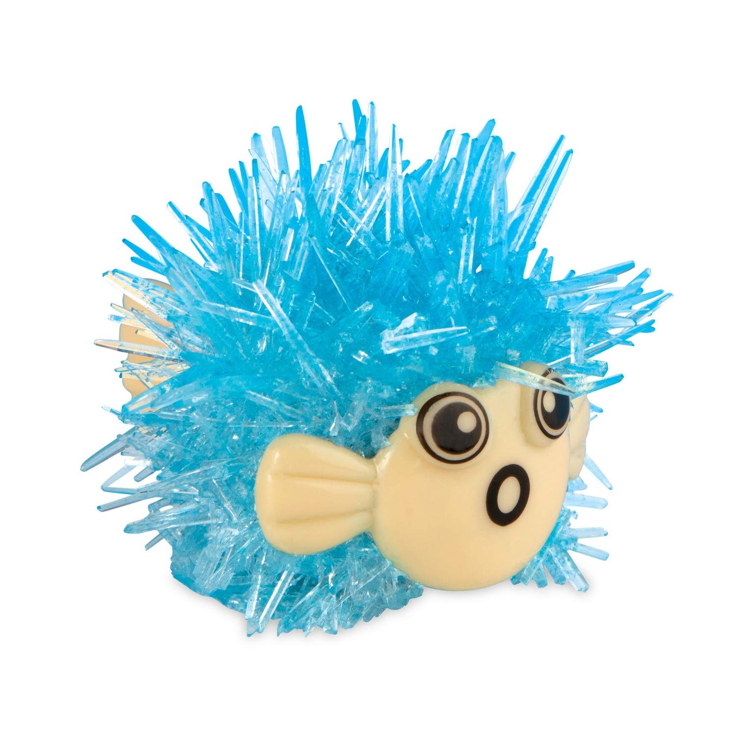 MindWare Crystal Growing Kits: Puffer Fish Set of 2 - Cute DIY Crystal Growing Kits for Kids & Teens - Funky mini Science Experiment in an 8pc kit