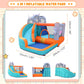 SunSports Inflatable Water Slide for Kids Backyard, Bounce House for Kids, Water Bounce House with Waterslide, Blow Up Water Park Bouncy House
