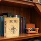 Brown Mini Bible Pocket Book Dollhouse Miniature Book Bookshelf Bedroom Library Accessories?Dollhouse Furniture, Miniature Dollhouse Accessories,Dolls
