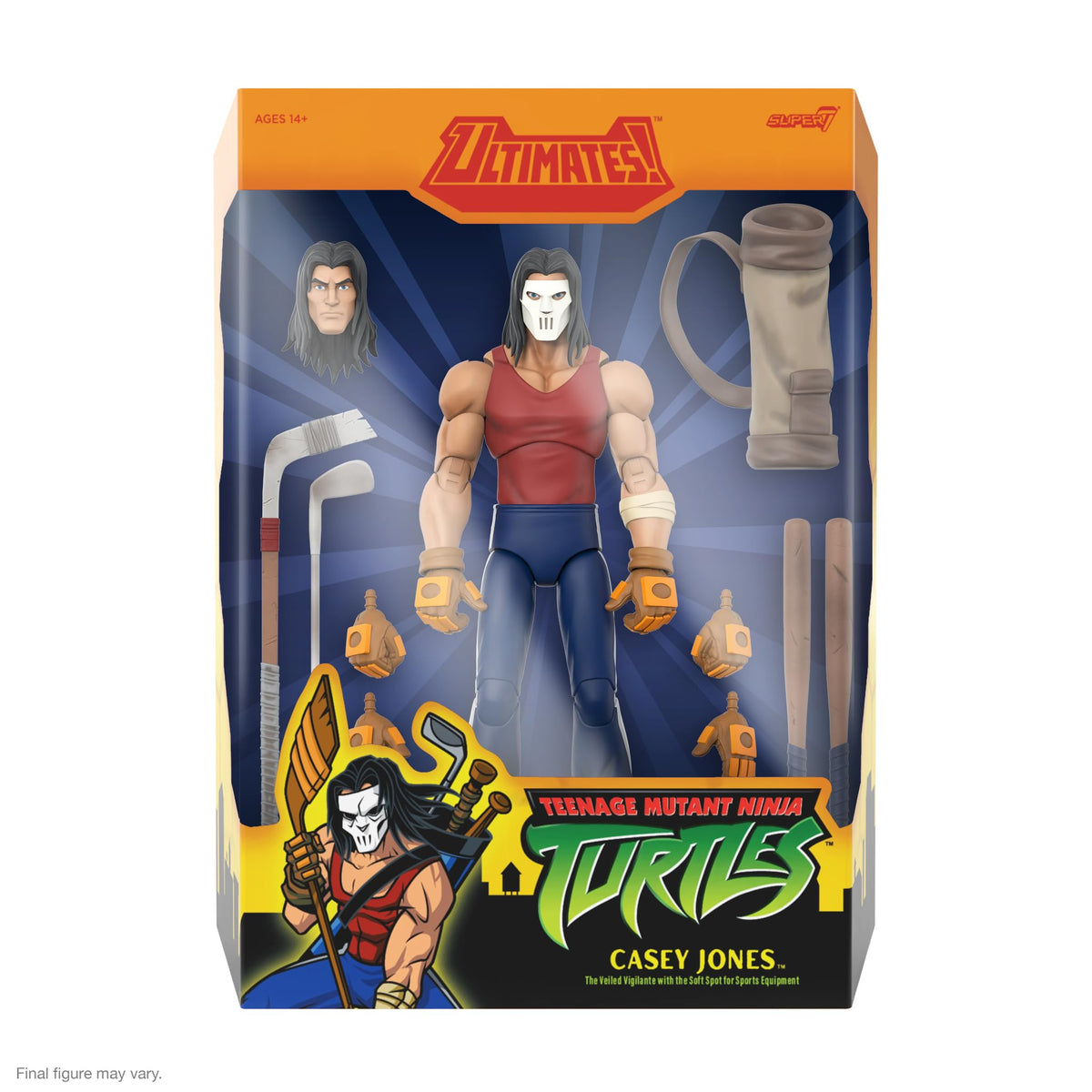 Super7 Teenage Mutant Ninja Turtles ULTIMATES! Wave 13 - Casey Jones Action Figure