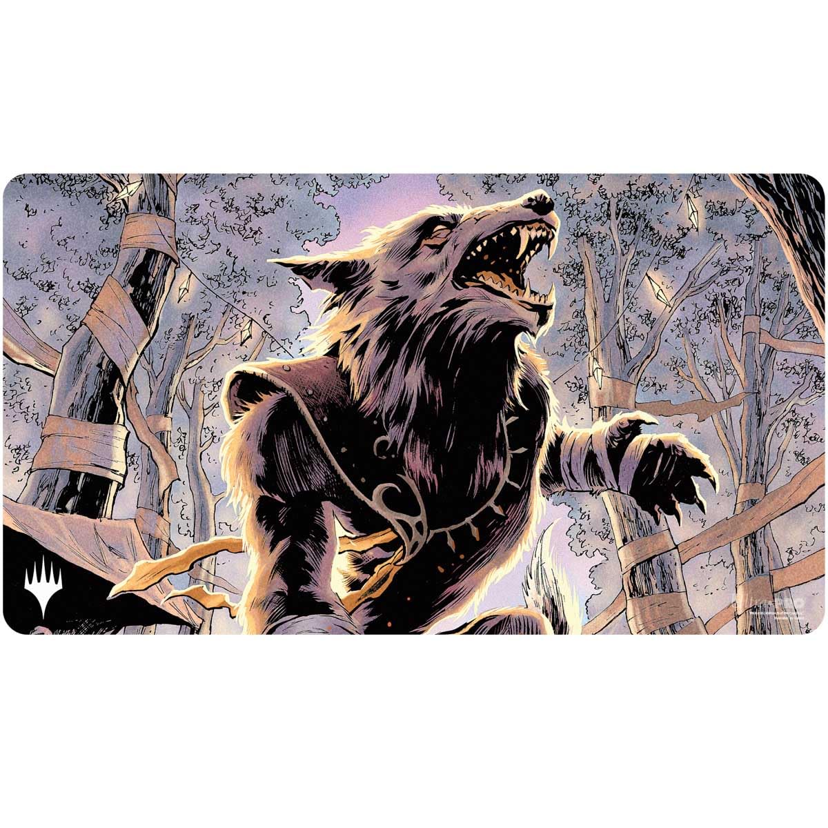 Ultra PRO - Innistrad Remastered Arlinn Kord / Arlinn, Embraced by the Moon Double-Sided Playmat for Magic: The Gathering, Gaming Accessories, MTG