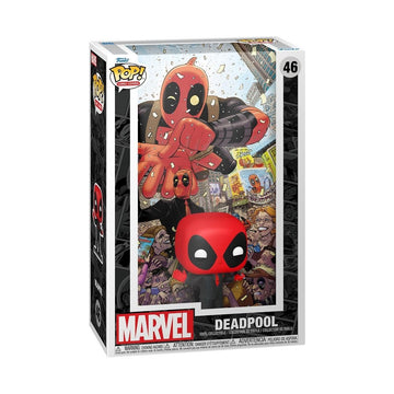 Funko POP! Comic Cover: Marvel - Skrull - Deadpool - (2025) #1 Deadpool in Black Suit - Marvel Comics - Collectable Vinyl Figure - Gift Idea