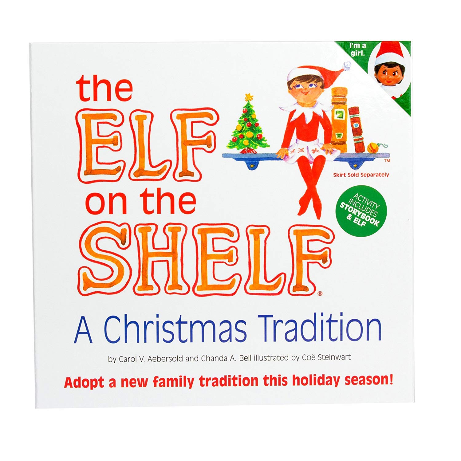 The Elf on the Shelf: A Christmas Tradition with Brown Eyed North Pole Pixie Elf Girl