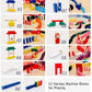 Lewo 1000 PCS Dominoes Set for Kids Wooden Building Blocks Bulk Dominoes Racing Tile Games with Extra 11 Add-on Blocks and Storage Bag