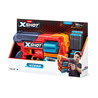 X-Shot 36502 Excel Xcess Foam Blaster (16 Darts)