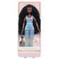 Naturalistas “Crown Collection” 11.5-inch Liya Fashion Doll and Accessories with 4C Textured Hair and Deep Brown Skin Tone by Purpose Toys