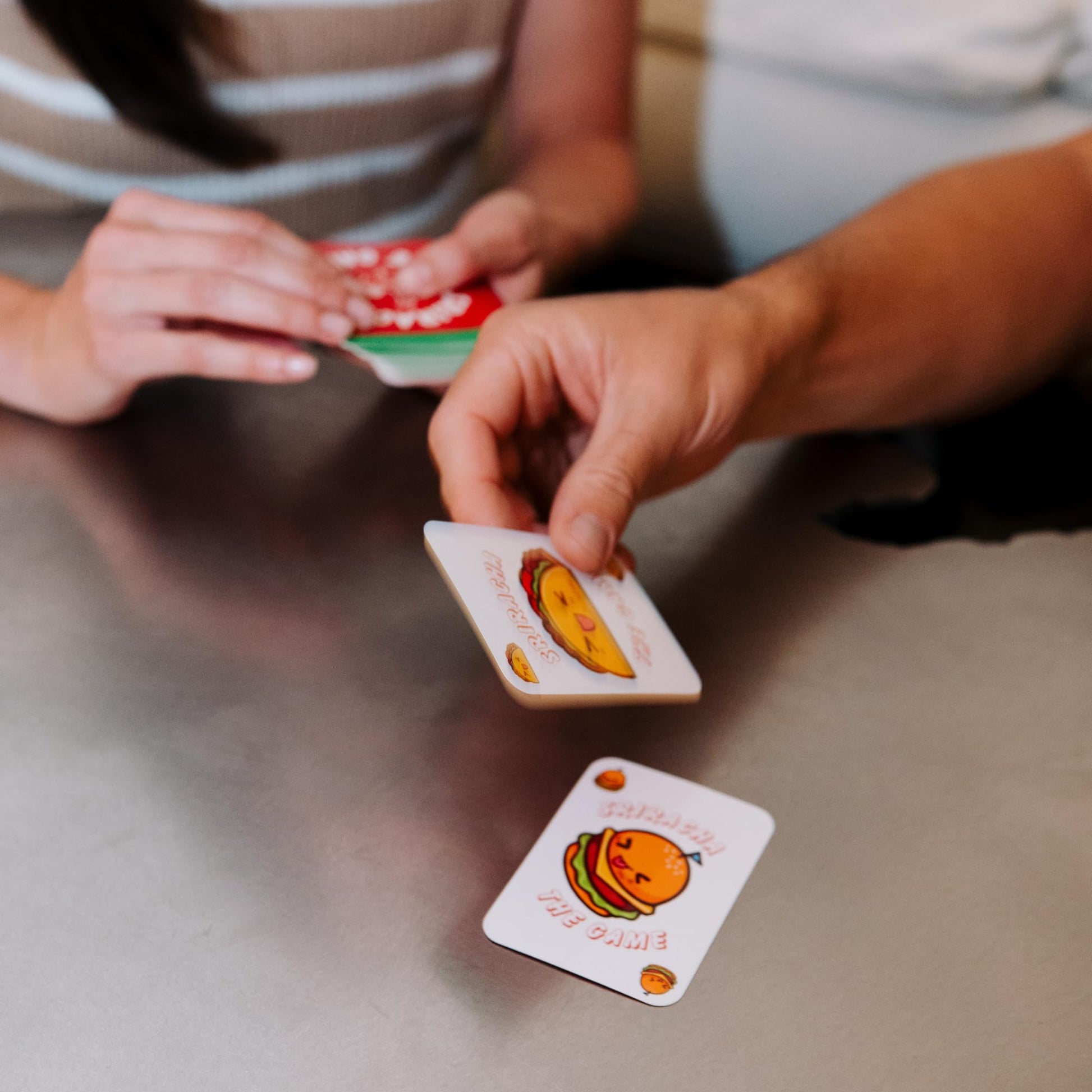 DSS Games Sriracha: The Game [A Spicy Slapping Card Game for The Whole Family | Great for White Elephant Gifts, Stocking Stuffers, Coworkers, Under