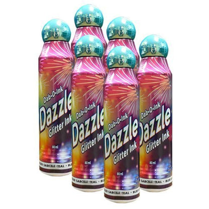 Dazzle Six Pack 3oz Teal Bingo Dauber