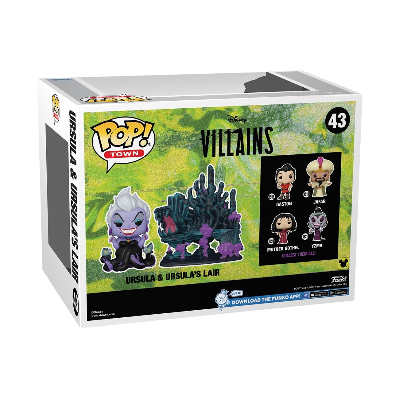 Funko POP! Towns: Disney Villains - Ursula's Lair