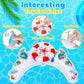 Baby Pool Float with Canopy, Baby Swim Float with UPF50+ Sun Canopy