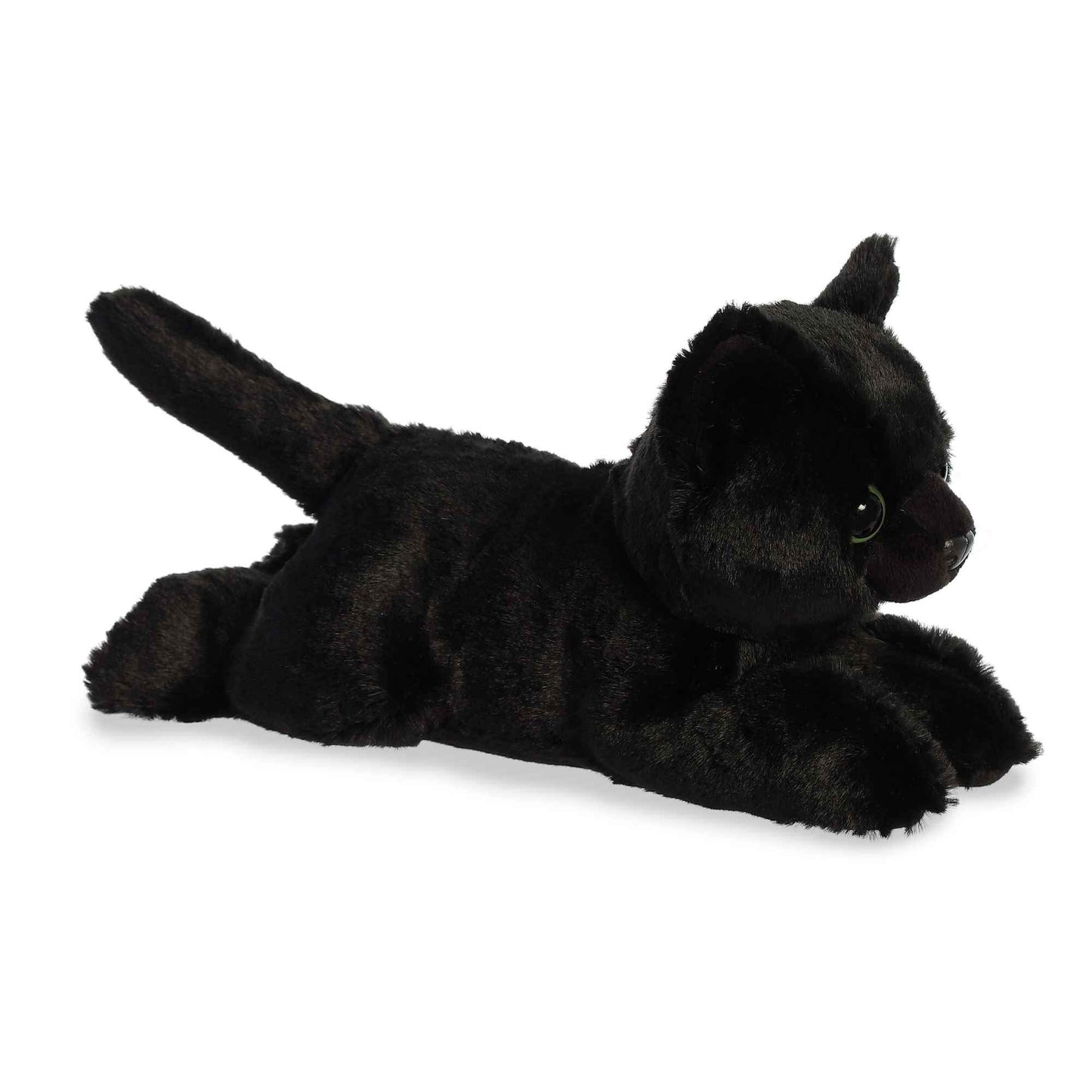 Aurora® Adorable Mini Flopsie™ Twilight Cat™ Stuffed Animal - Mini Companions Ready for Playful Adventures - for Kids All Ages, Toddlers, Adults,