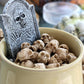 SUFUNNY Mini Skulls Figurine Skeleton Head Miniatures for Halloween Decor, Skull Decor, Dollhouse Accessories for Halloween Decorations,40pcs