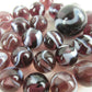 Big Game Toys~25 Glass Marbles Grape APE Translucent Clear Purple White Classic Style Game Pack (24 Player, 1 Shooter) Decor/Vase Filler/Aquarium