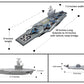 Toy Essentials Ultimate Large Aircraft Carrier Battle Fleet