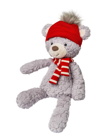 Mary Meyer Stuffed Animal Putty Collection Premium Soft Toy, 20-Inches, Bundle Up Teddy Bear