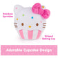 GUND Sanrio Hello Kitty Cupcake 8-Inch Dessert Plush Toy for Ages 1+