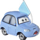 Disney Cars Toys Die-Cast Matthew True Blue Mccrew, 1:55 Scale Fan Favorite Character Vehicle for Racing and Storytelling Fun, Gift for Kids Ages 3