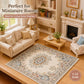 1/12 Scale Miniature Silk Woven Rug, 10 x 15cm Home Decor Accessory