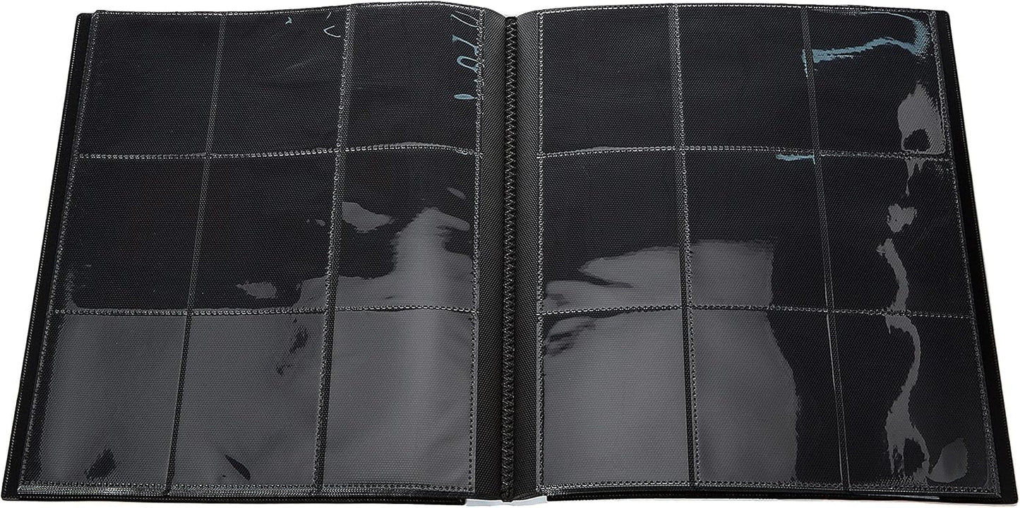 Ultra Pro - Pokemon: Charizard 9-Pocket Full-View PRO Binder Red, Trading Card Collector's Album Display Binder Protection Solution