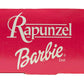 Barbie Rapunzel Pink Gown with Gold Glitter Pink Crown