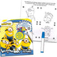 Minions Imagine Ink Coloring Super Set - Bundle with 3 Despicable Me Imagine Ink Mess-Free Coloring Books for Kids | Despicable Me Party Favors