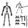 Feetcant Titan 13 Action Figure,2026 New Lucky Robot 13 Action Figures,3D Printed Action Figures for Boys(Transparent-1pc)