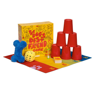WEST PAW Dog's Best Friend Game™ - Fun Family Game for Kids & Adults - Board, Challenge, & Dog Training Tip Cards Encourage Connection & Positive