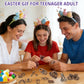 Brain Teaser Puzzles Set, Wooden & Metal 3D Unlock Interlock Game, Kongming Luban Lock Wire Disentanglement IQ Puzzle, Logic Challenge Educational