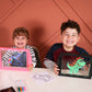 Marvin's Magic Glow Art LED Drawing Board - Pink Kids Doodle Board Age 5+