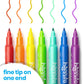 International Arrivals Double Sided Marker Sets for Kids Happido, Set of 36 Water Based Non Toxic Markers with Case, Great School Supplies, Art