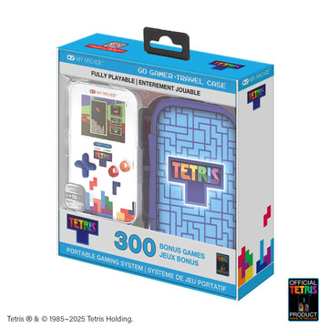 My Arcade Tetris Go Gamer Portable Handheld Gaming System with Travel Case