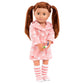 Our Generation Good Night, Sleep Tight Outfit - Bedtime Essentials Outfit with Heart Print Robe for 18-inch Dolls - 10 Piece Sleepover Clothing and