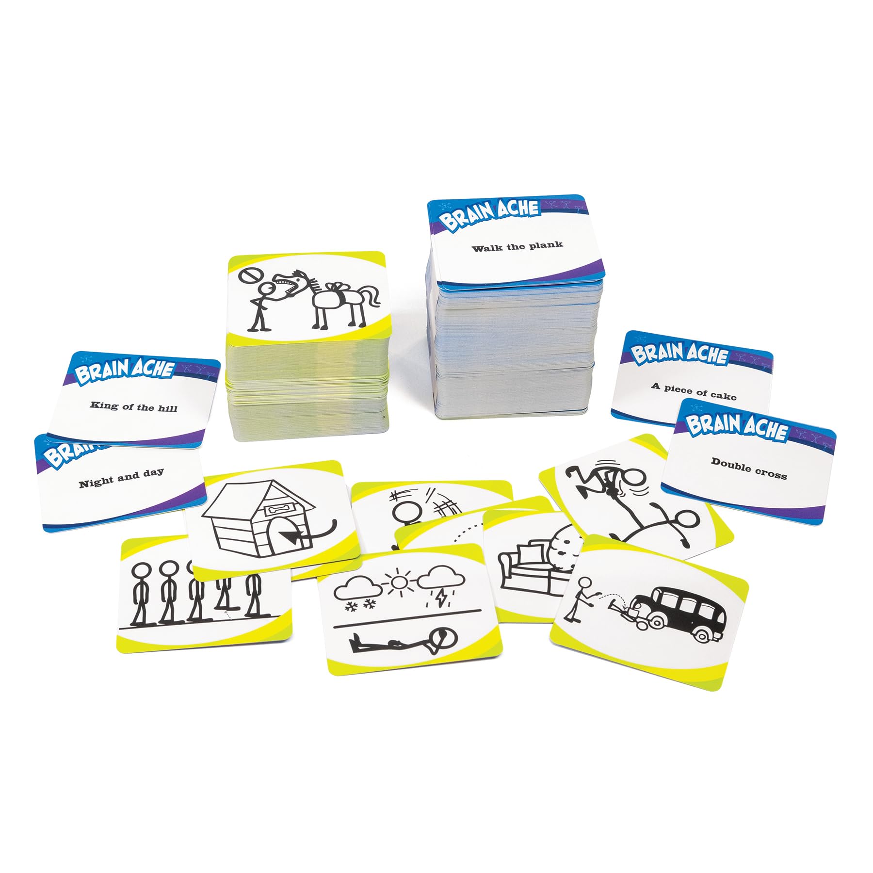 Outset Media Brain Ache - The Puzzling Picture Game - for Ages 12 Years and up