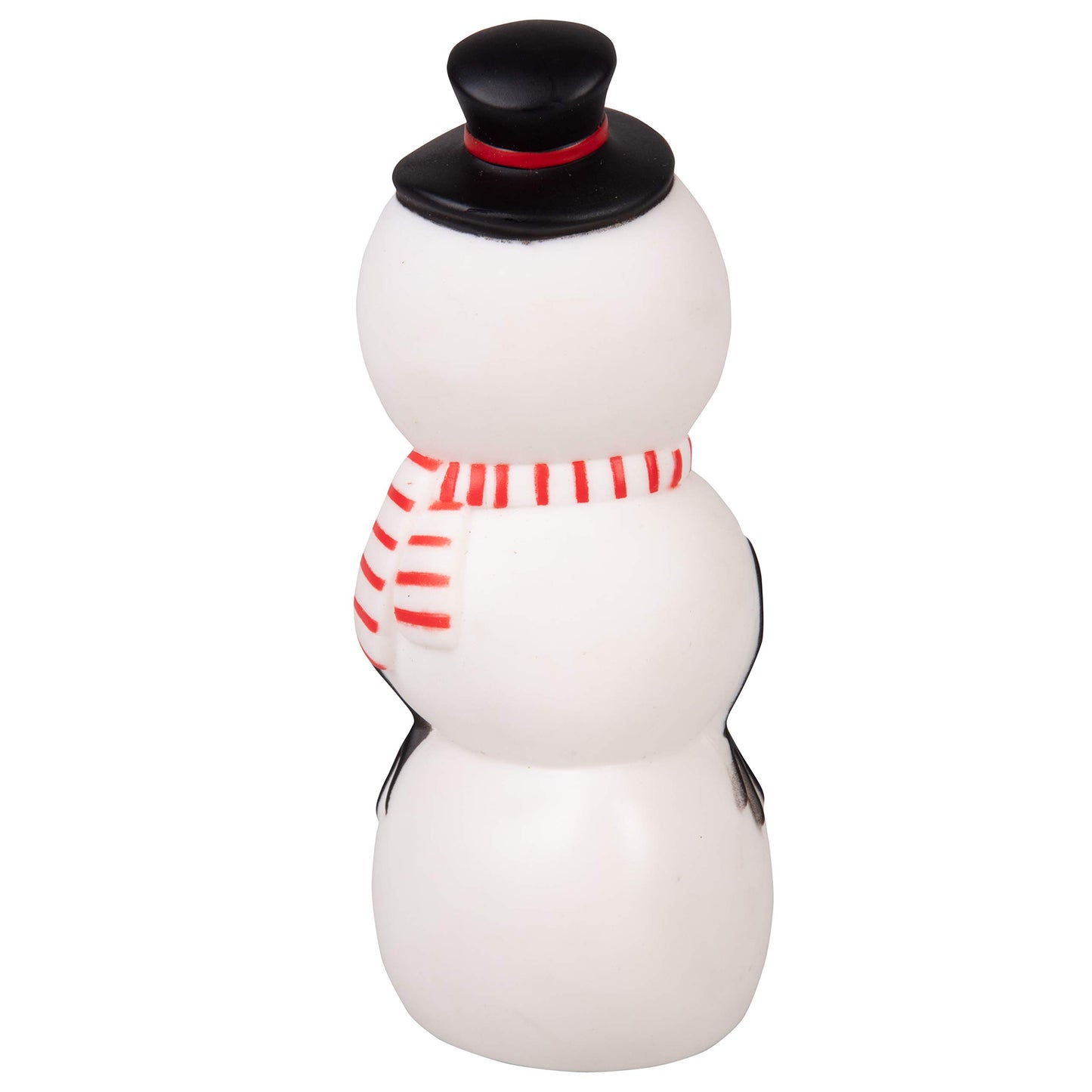 Hog Wild Christmas Snowman Ball Popper Toy - Holiday Stocking Stuffer Includes 4 Soft Foam Balls - Squeeze to Pop Air Powered Balls Up to 20 Feet