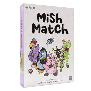 Mish Match | Fast Paced Party Game for 2-8 Players | Ages 8+ | Card Game for Family Night Fun