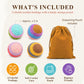 WUYLKZT 2 Pack Footbag Sand Filled Juggling Balls
