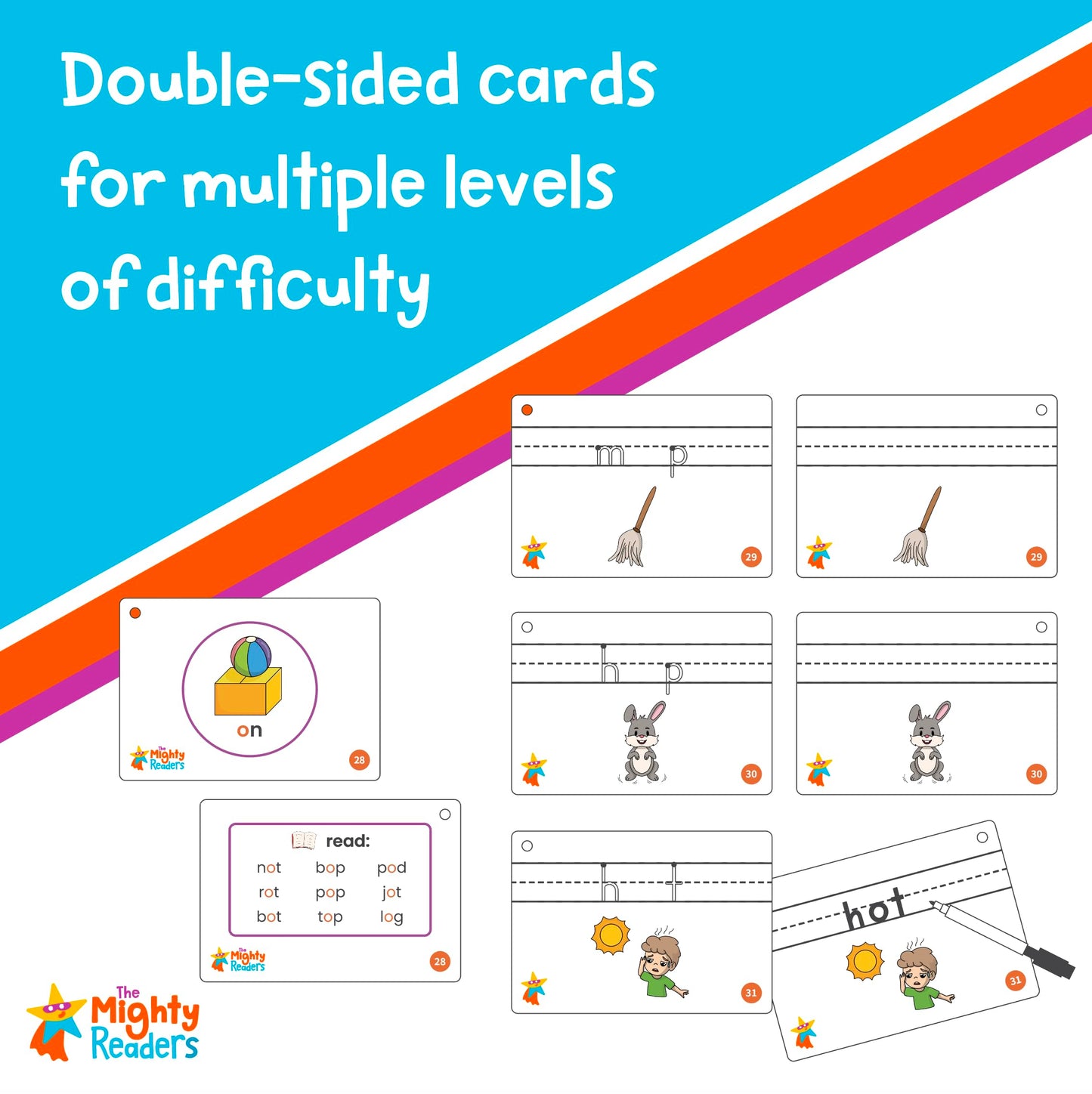 Super Spelling Cards: Early Vowels, Phonics Reading Spelling Flashcards CVC Silent E R Controlled Kindergarten Grade 1 Grade 2