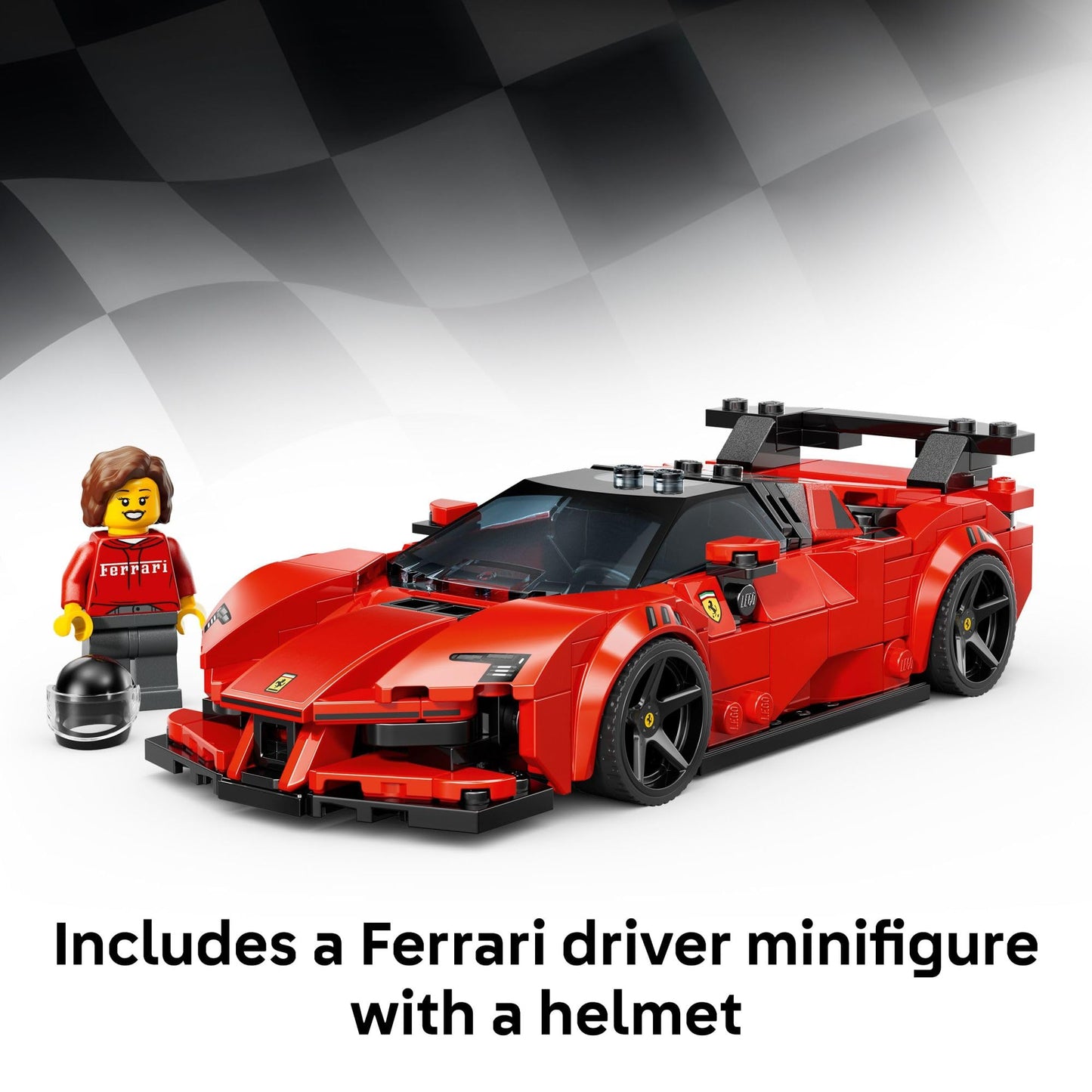 LEGO Speed Champions Ferrari SF90 XX Stradale Sports Car Building Toy for Kids - Building Set W/Ferarri Driver Minifigure for Boys & Girls, Ages 9+