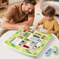 NUBLIXIP Parking Puzzler Magnetic Travel Game - 360 Traffic Jam Logic Challenges, Brain Teaser Toy for Kids Ages 3+, Parent-Child Problem Solving Car