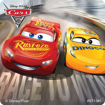 SmileMakers Cars 3 Movie Stickers - Prizes and Giveaways - 100 per Pack