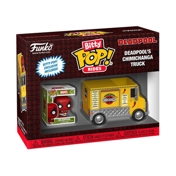 Funko Bitty Pop! Ride: Marvel - Deadpool and Chimichanga Truck - Collectable Vinyl Figure - Gift Idea - Official Merchandise - Toys for Kids & Adults