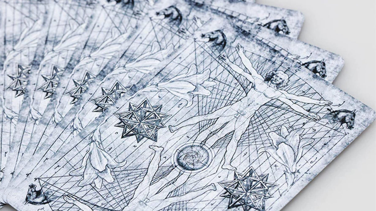 Art Playing Cards Leonardo MMXVIII | Edition Silver