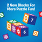 Uzzle 3.0 Expansion, Requires Uzzle Base Game, Block Puzzle Board Game for Adults & Kids, Expert-Level Challenges, an Action Packed Family Board Game