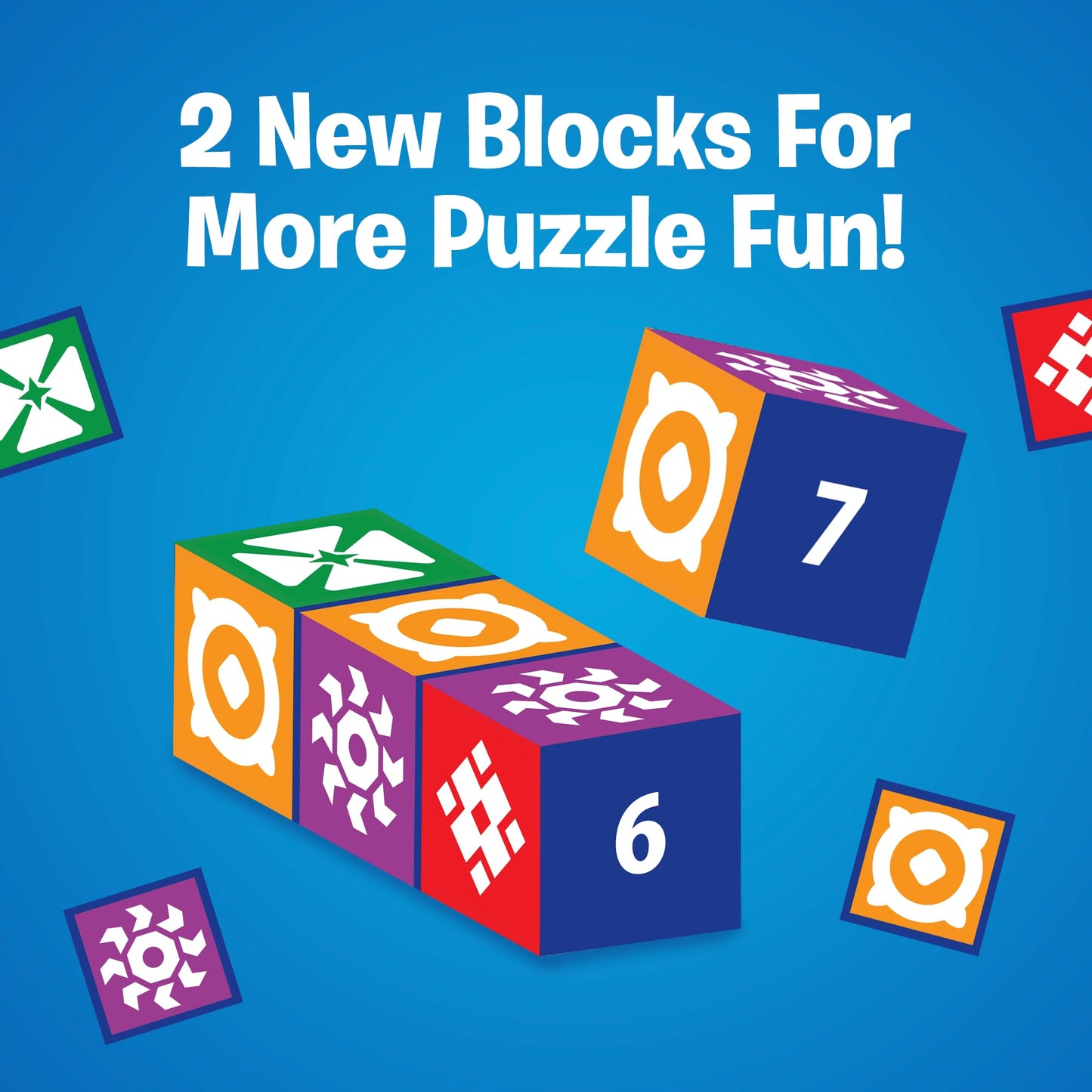Uzzle 3.0 Expansion, Requires Uzzle Base Game, Block Puzzle Board Game for Adults & Kids, Expert-Level Challenges, an Action Packed Family Board Game