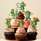 Pickle Birthday Party Decorations: 36Pcs Pickle Cupcake Toppers Pickle Birthday Cake Decorations Cute Cartoon Kind Of A Big Dill Cucumber Pickle