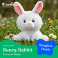 The Petting Zoo Bunny Rabbit Stuffed Animal Plushie, Gifts for Kids, Snugletz Zoologee Plush Toy, 7 in